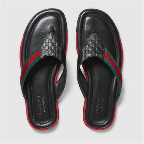 gucci thong sandals sizing|gucci thong sandals men's.